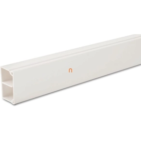   MIK 25/40/2 kábelcsatorna fedéllel, válaszfallal fehér, UV-álló, lángálló 004867 Univolt