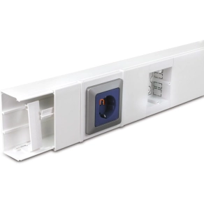   MAK 75/150 fehér 3/6M kábelcsatorna, fedéllel IP40 022953 Univolt