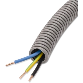   Gégecső lépésálló/vezetékezett 20/50 (szürke) + MCU 3x2,5 FXP Ready 20  065041 Univolt