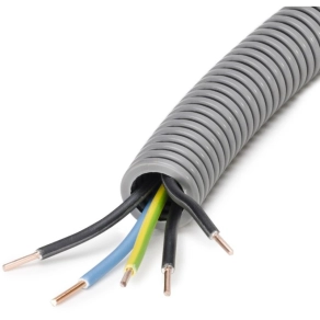   Gégecső lépésálló/vezetékezett 20/50 (szürke) + MCU 5x2,5 FXP Ready 20  065399 Univolt