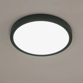   Mennyezeti LED lámpa fürdőszobába 20,5 W, hidegfehér, 28,5 cm, fekete-fehér színű - Fueva Eglo 30761