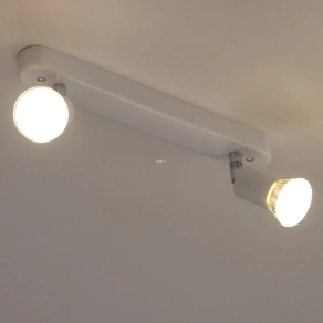   Spot lámpa két foglalattal, fehér színű - Mini Eglo 31415