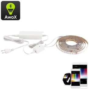   Szabályozható LED-szalag hálózati adapterrel, 5 méteres - Stripe-C RGBW Eglo 32733