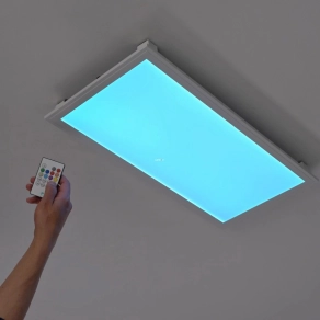   Távirányítós süllyesztett LED lámpa 21 W, hidegfehér, 60x30 cm, fehér színű - Salobrena Eglo 33108