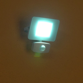   Mozgásérzékelős LED reflektor 10 W, hidegfehér fényű - Faedo Eglo 33156