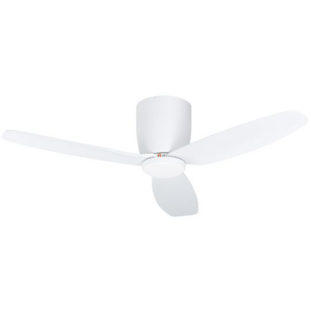 Ventilátoros mennyezeti LED lámpa távirányítóval 15 W, hidegfehér, fehér-opál - Bavaro Eglo 35086