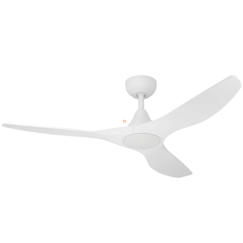 Ventilátoros mennyezeti LED lámpa távirányítóval 19 W, hideg-melegfehér, matt fehér színű - Portsea Eglo 35112