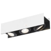 Szabályozható LED spot lámpa 3x5,4 W, melegfehér, fehér-fekete - Vidago Eglo 39317
