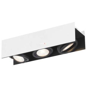   Szabályozható LED spot lámpa 3x5,4 W, melegfehér, fehér-fekete - Vidago Eglo 39317