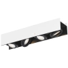 Szabályozható LED spot lámpa 4x5,4 W, melegfehér, fehér-fekete - Vidago Eglo 39318