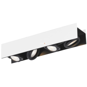   Szabályozható LED spot lámpa 4x5,4 W, melegfehér, fehér-fekete - Vidago Eglo 39318