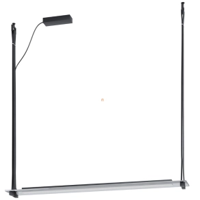   Kapcsolóval szabályozható függesztett LED lámpa 8x4,5 W, hideg-melegfehér, fekete - Pravomera Eglo 39843