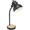 Loft asztali lámpa fekete, 57 cm - Lubenham Eglo 43165, 1xE27 foglalattal