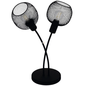   Hálós asztali lámpa két foglalattal, 40 cm - Wrington Eglo 43376, 2xE14 foglalattal