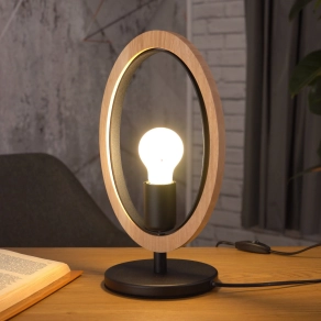   Karikás asztali lámpa, 34 cm - Basildon Eglo 43464, 1xE27 foglalattal