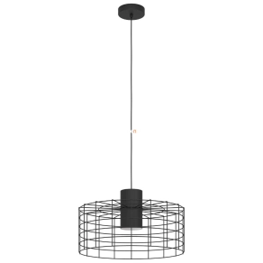   Függesztett lámpa, 48 cm, fekete-fehér színű - Milligan Eglo 43628