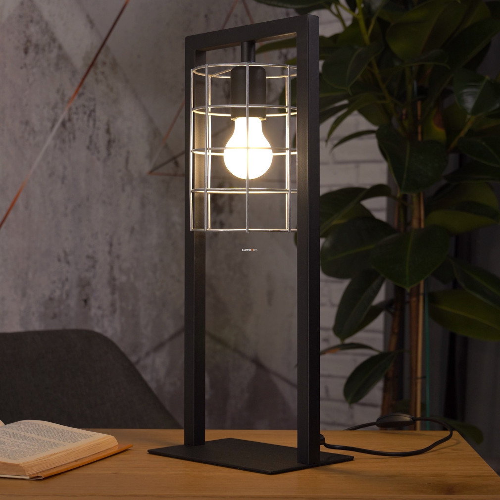 Loft asztali lámpa, 53 cm - Jubily Eglo 43665, 1xE27 foglalattal