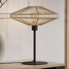   Árnyékvető asztali lámpa, krémszínű, 44 cm - Midsumer Eglo 44002, 1xE27 foglalattal, 220-240 V