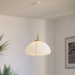   Függesztett lámpa, rizspapír, 40 cm - Summerhill Eglo 44064, 1xE27 foglalattal, 220-240 V