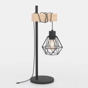   Skandináv asztali lámpa, 50 cm - Townshend Eglo 44079, 1xE27 foglalattal