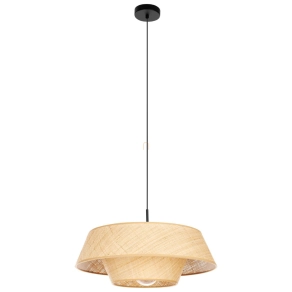   Natúr függesztett lámpa, 50 cm - Marford Eglo 44096, 1xE27 foglalattal, 220-240 V