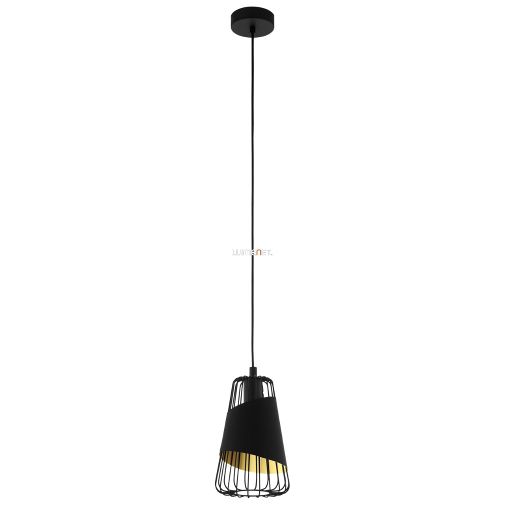 Függesztett lámpa, 16,5 cm, fekete-arany színű - Austell Eglo 49447