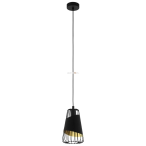  Függesztett lámpa, 16,5 cm, fekete-arany színű - Austell Eglo 49447