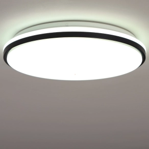   Szabályozható mennyezeti LED lámpa 18 W, fekete - Marunella Eglo 75438