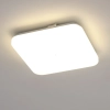 Szögletes mennyezeti LED lámpa 7,4 W, melegfehér, fehér színű - Frania Eglo 75469