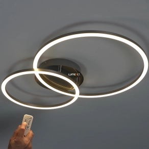   Távirányítóval szabályozható mennyezeti LED lámpa, 45x30 cm - Palmaves 1 Eglo 75555