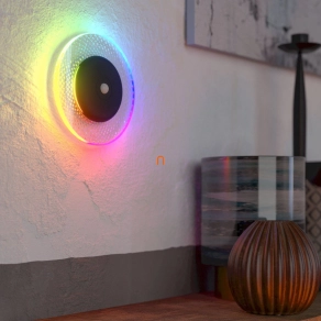   Távirányítóval szabályozható fali LED lámpa mozgásérzékelővel, RGBW - Trepella Eglo 75884, USB, 0,7 W, 3000 K, 85 lm