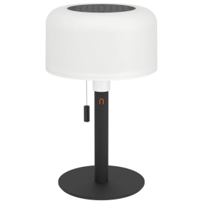   Kültéri napelemes asztali LED lámpa, RGBW, 25 cm - Montapalma Eglo 75887, újratölthető, állítható fényerősség, húzókapcsolós, 2,2 W, 3000 K +RGB, 190 lm
