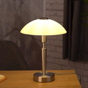   Érintőkapcsolóval szabályozható éjjeli lámpa, 35 cm - Solo 1 Eglo 85104 - kapcsolóval állítható fényerő, 1xE14 foglalattal