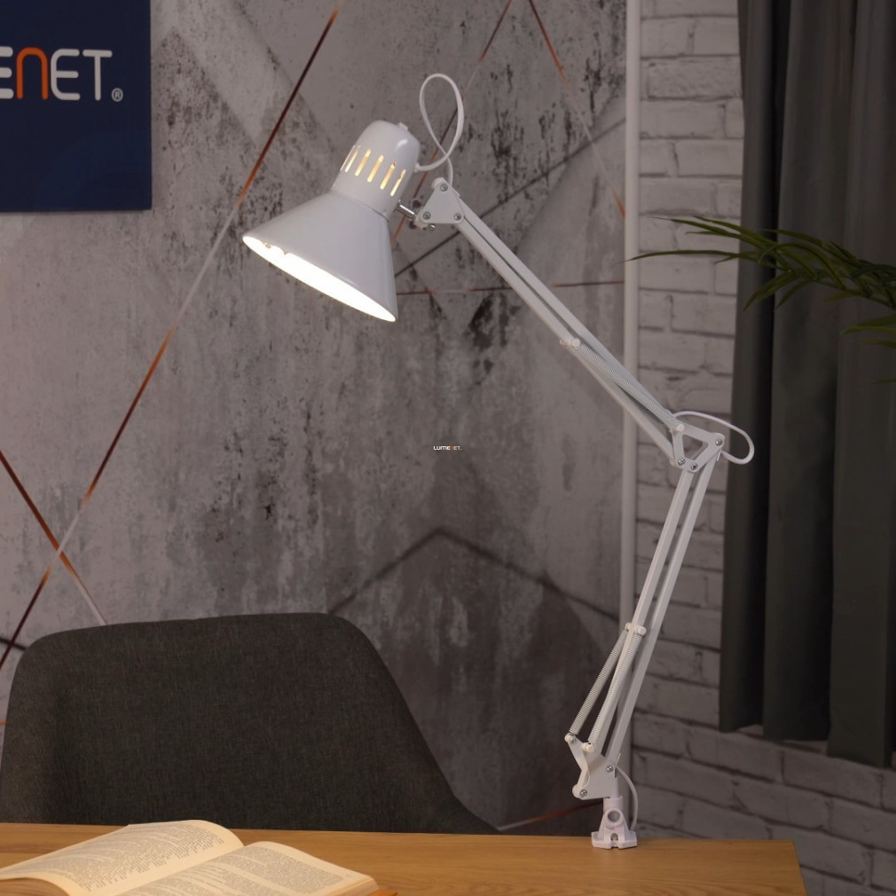 Felületre rögzíthető íróasztali lámpa, 73 cm - Firmo Eglo 90872, 1xE27 foglalattal