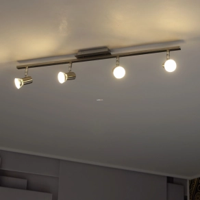   Spot lámpa négy foglalattal, ezüstszínű - Rottelo Eglo 90917