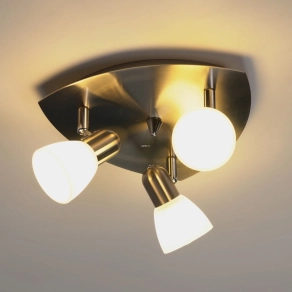   Spot lámpa három foglalattal, 26,5 cm, ezüst-fehér színű - Enea Eglo 90986