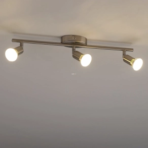   Spot lámpa három foglalattal, ezüstszínű - Buzz-LED Eglo 92597