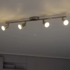 Spot lámpa négy foglalattal, ezüstszínű - Buzz-LED Eglo 92598