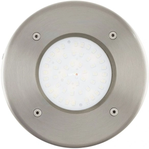   Kültéri talajba építhető kerek LED lámpa 2,5 W, melegfehér, ezüstszínű - Lamedo Eglo 93482