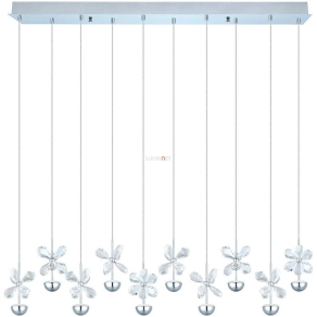   Függesztett LED lámpa 25 W, melegfehér, ezüst - Pianopoli Eglo 93663