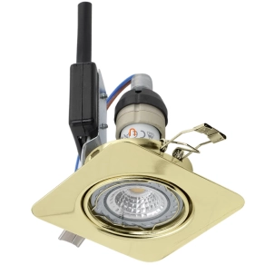   Süllyesztett spot lámpa LED fényforrással, 5 W, sárgaréz - Peneto Eglo 94402