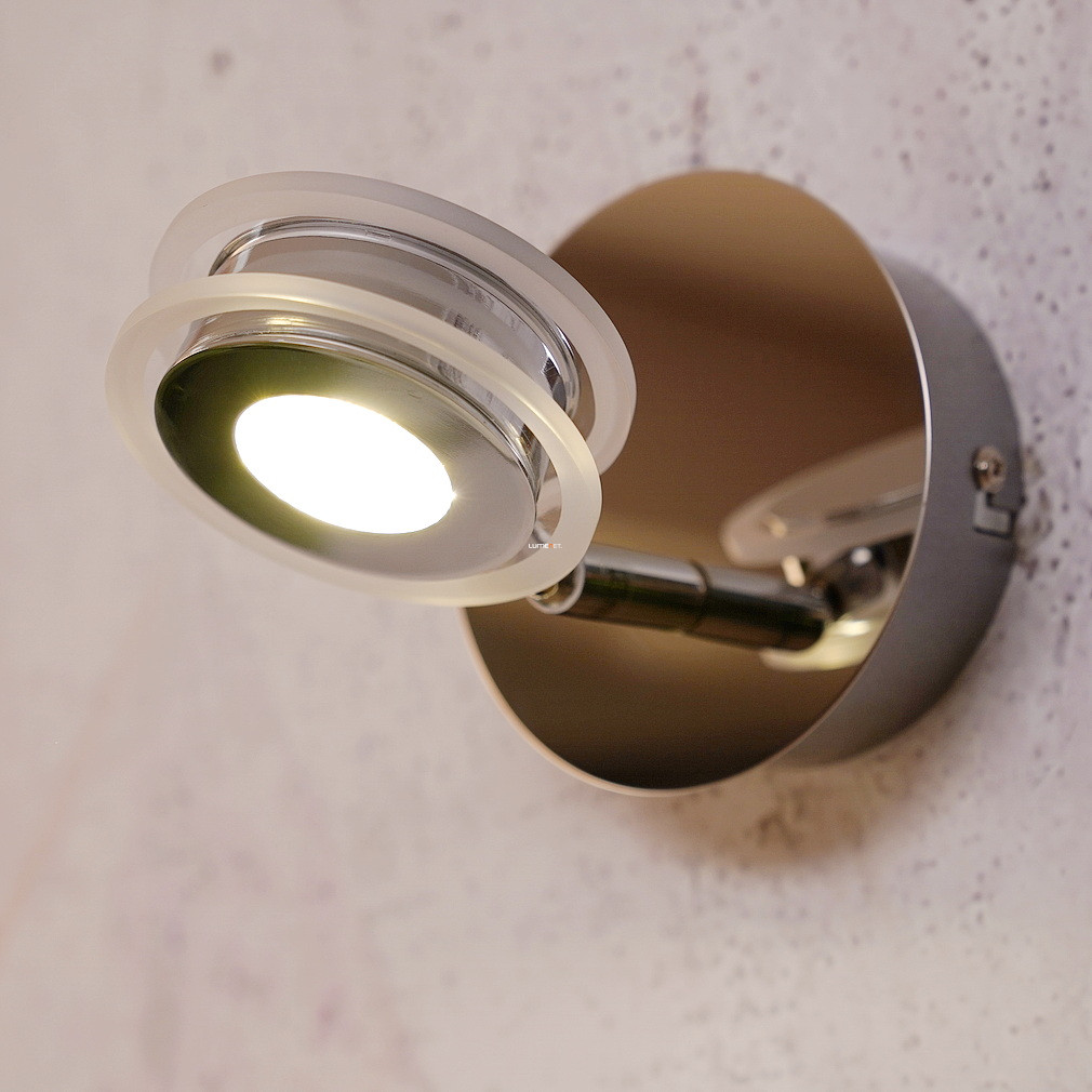 LED spot lámpa 3,3 W, melegfehér, krómszínű - Sarolo Eglo 94488