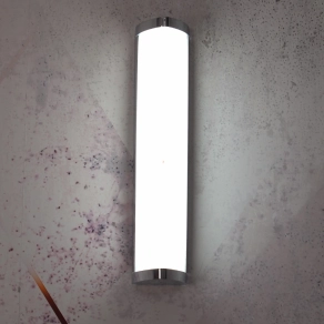   Fürdőszobai tükörvilágító LED lámpa 8,3 W, hidegfehér, 35 cm, opál-ezüstszínű - Gita Eglo 94712