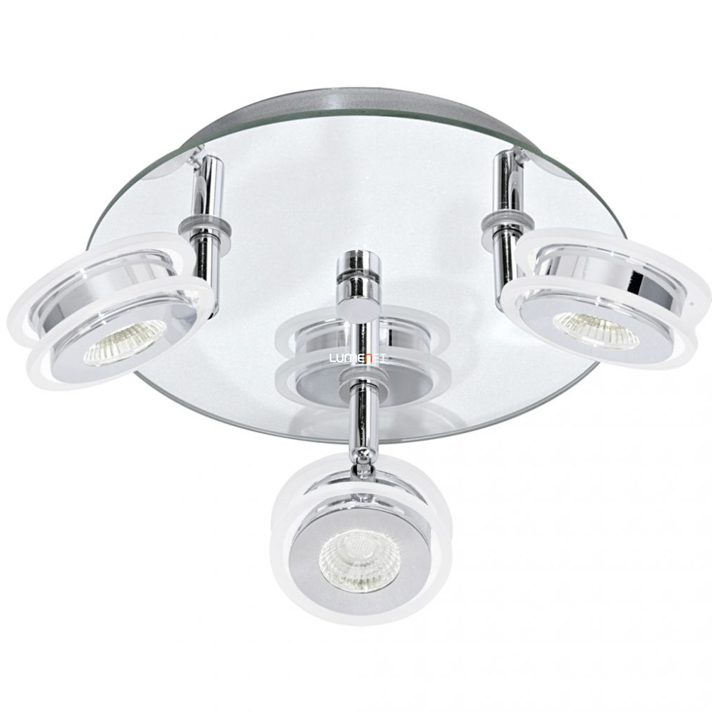 LED spot lámpa 9,9 W, melegfehér, króm - Agueda Eglo 95279