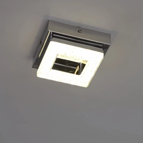   Mennyezeti LED lámpa, szögletes, 4 W, melegfehér - Fradelo Eglo 95655