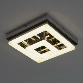   Mennyezeti LED lámpa 12 W, melegfehér, 26x26 cm - Fradelo Eglo 95659