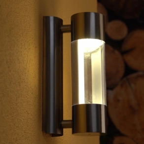   Kültéri fali LED lámpa 7,4 W, melegfehér, ezüst - Robledo Eglo 96013