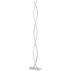 LED állólámpa talpkapcsolóval, 142 cm, ezüstszínű - Lasana Eglo 96106, 3000 K, 4700 lm, 36 W