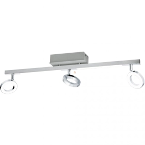   LED spot lámpa 16,2 W, melegfehér, ezüst-fehér színű - Cardillio Eglo 96181