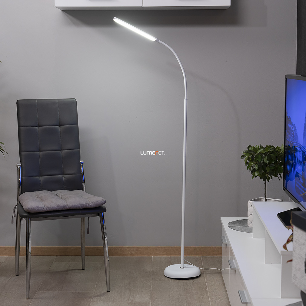 Érintőkapcsolóval szabályozható LED állólámpa 130 cm - Laroa Eglo 96436, 4000 K, 600 lm, 4,5 W